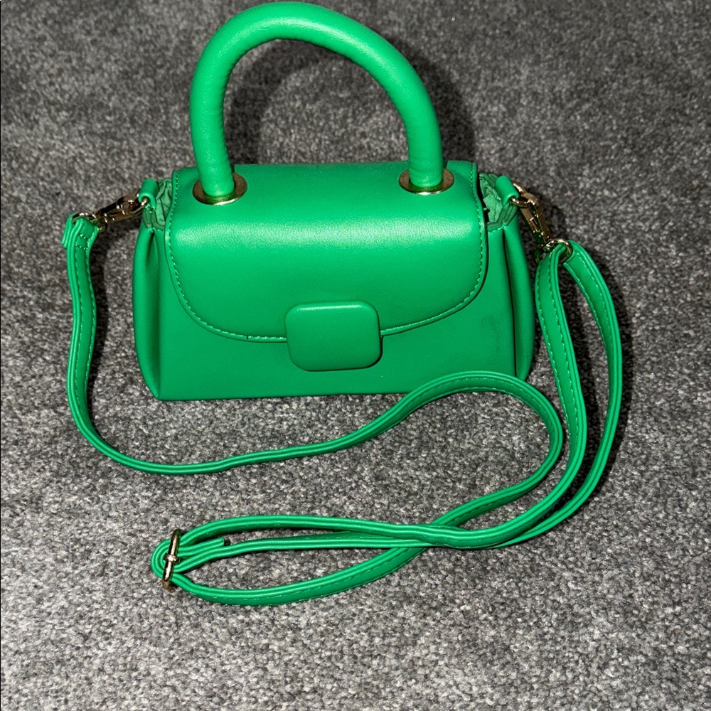 Primark Vibrant Green Mini Bag - Picture 2 of 3